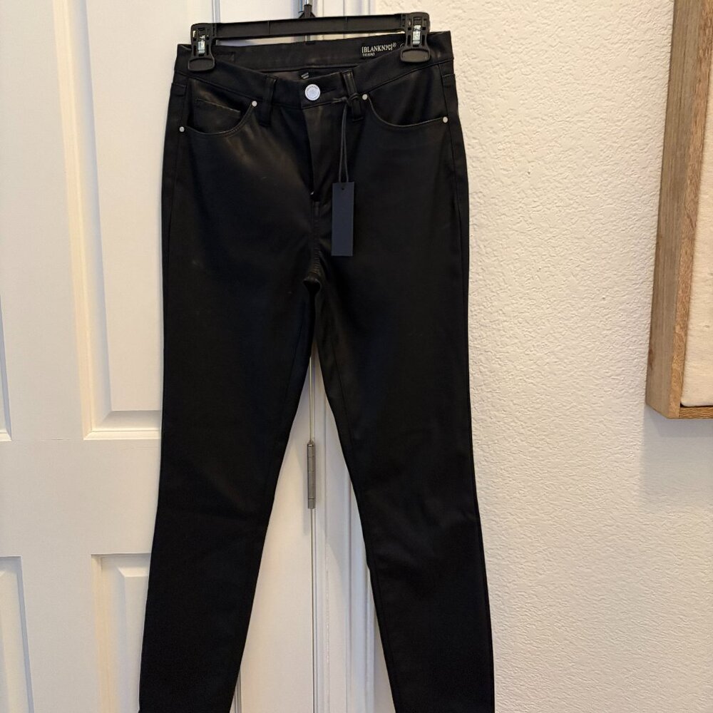 BlankNYC The Bond Faux Leather Pants NWT Size 26